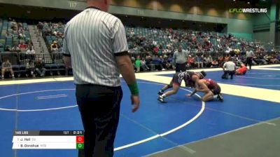 149 lbs Semifinal - Josh Heil, UN-Campbell vs Beau Donahue, NC State