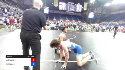 160 lbs Cons 64 #2 - Jean-luc Guerra, Idaho vs Ender Rider, Kansas