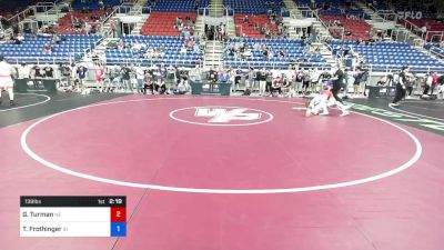 138 lbs Cons 32 #2 - Gabe Turman, Nebraska vs Tanner Frothinger, Idaho