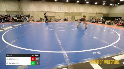 135 lbs Rr Rnd 3 - Jaedan Adams, Oklahoma Elite 14U vs Kolbe Bargas, MOJO 14U