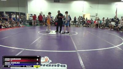 119 lbs Round 1 (16 Team) - Aiden Arnett, Illinois vs Brayden Stockton, Arkansas