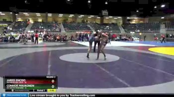 126 lbs Round 2 (4 Team) - Jared Enciso, 6A Mountain View vs Connor Maukonen, 6A South Medford