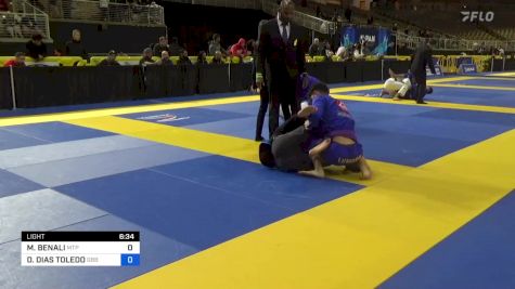 MEHDI BENALI vs DAVID DIAS TOLEDO 2024 Pan Jiu Jitsu IBJJF Championship