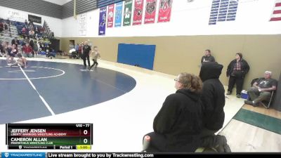 71 lbs Quarterfinal - Dylan Miller, Liberty Warriors Wrestling Academy vs Sahl Szabo, Silver Valley Wrestling Club
