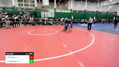 145 lbs Consi Of 16 #1 - Nick Greco, Mahopac vs Jesse Firestone, Locust Valley