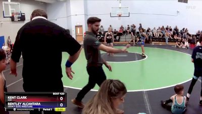 92-97 lbs Round 1 - Bentley Alcantara, Legacy Elite Wrestling vs Kent Clark, C2X