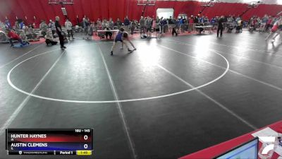 145 lbs Cons. Round 1 - Hunter Haynes, IA vs Austin Clemens, IL