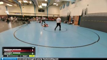 145 lbs Round 5 (10 Team) - Hayden Hocker, Wheatland vs Brendan Woodard, Torrington