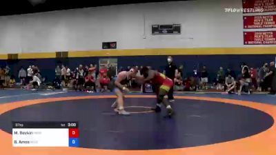 97 kg Quarterfinal - Michael Boykin, Pennsylvania vs Braxton Amos, Wisconsin Regional Training Center