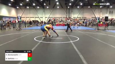 174 lbs C Of 32 #2 - Kyle Bierdumpfel, Harvard vs Bryan Battisto, Cal State Bakersfield