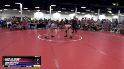 106 lbs Semis & 3rd Wb (16 Team) - Izaya Schickley, Pennsylvania Blue vs Seth Drennen, West Virginia