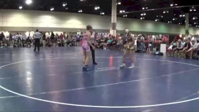 110 lbs Round 1 (6 Team) - Morgan Krall, Iowa Minion Nation vs Brooke Pickering, Head Hunters