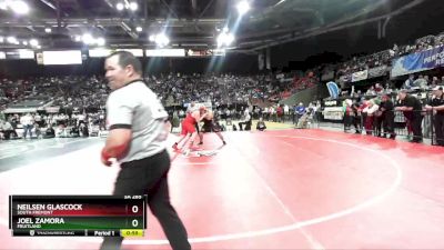 3A 285 lbs Cons. Round 2 - Neilsen Glascock, South Fremont vs Joel Zamora, Fruitland