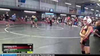 155 lbs Round 7 (10 Team) - Savannah Pitts, Brutal Beauties vs Lainey Driggett, Big Money Movin