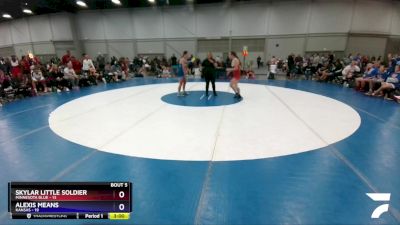 144 lbs Round 2 (8 Team) - Skylar Little Soldier, Minnesota Blue vs Alexis Means, Kansas