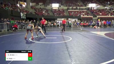 106 lbs 5th Place Match - Sydney Drake, Helena Wrestling Club vs Hannah Hale, Headwaters Wrestling Academy