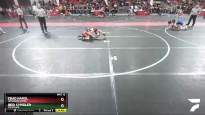 78 lbs Cons. Round 4 - Chad Hamel, Wisconsin Rapids vs Reid Spindler, Stratford