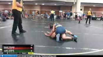 107 lbs Round 4 (6 Team) - Luke Howle, Team Palmetto vs Isaac Young, Haywood Elite
