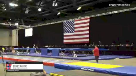 Shelby Cannon - Tumbling, Eagle Gymnastics TX - 2021 USA Gymnastics Championships