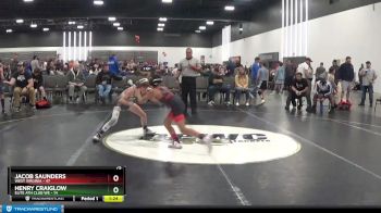 75 lbs Round 1 (8 Team) - Jacob Saunders, West Virginia vs Henry Craiglow, Elite Ath Club WE