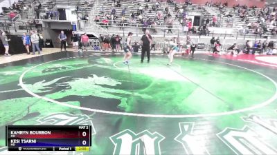 143 lbs Quarterfinal - Kamryn Bourbon, MO vs Kesi Tsarni, MD