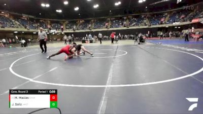 150 lbs Cons. Round 3 - Marcus Macias, Antioch vs Jaxson Soliz, Moline