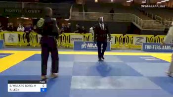 SINDEY WILLARD BOREL HALL vs RAMIRO LEON 2020 IBJJF Orlando International Open Jiu-Jitsu Championship