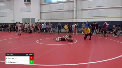 108-C lbs Consi Of 8 #1 - Kyle Ingram, OH vs Titus Colangelo, PA