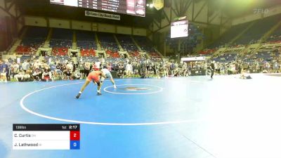 138 lbs Cons 32 #1 - Charles Curtis, Ohio vs Joseph Lathwood, Hawaii