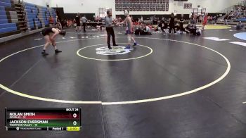 132 lbs Placement - Nolan Smith, Douglas vs Jackson Eversman, Thompson Valley