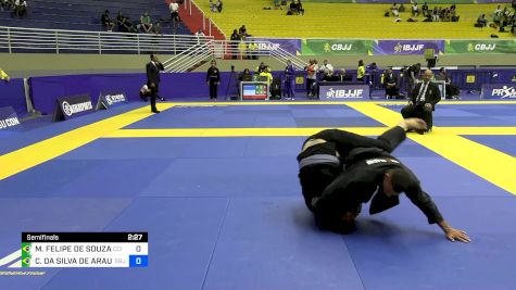 MARLON FELIPE DE SOUZA vs CALEBE DA SILVA DE ARAUJO 2024 Brasileiro Jiu-Jitsu IBJJF