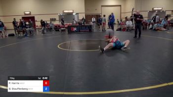 70 kg Cons 64 #2 - Peyton Harris, Western Colorado Wrestling Club vs Braden Stauffenberg, Michigan Wrestling Club