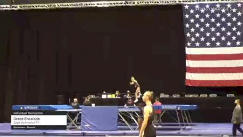 Grace Encalade - Individual Trampoline, Eagle Gymnastics TX - 2021 USA Gymnastics Championships