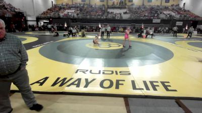 100 lbs Quarterfinal - Jaclyn Bouzakis, Wyoming Seminary vs May Brownstein, West Nottingham Academy