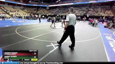 138 Class 3 lbs Cons. Round 2 - Mario Nunez, Belton vs Joseph Kenny, Ft. Zumwalt South