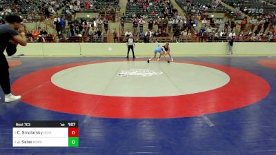 130 lbs Semifinal - Cane Smolarsky, Georgia vs Joaquin Salas, Morris Fitness Wrestling Club