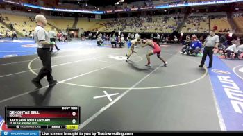 175 Class 1 lbs Champ. Round 1 - Jackson Rotterman, St. Pius X (Kansas City) vs Demontae Bell, Roosevelt