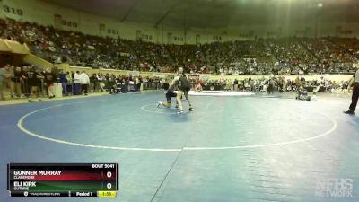 5A-126 lbs Quarterfinal - Eli Kirk, Guthrie vs Gunner Murray, Claremore