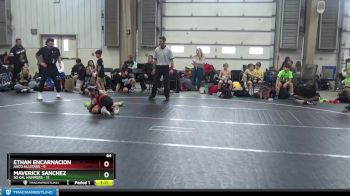 64 lbs Round 1 (6 Team) - Ethan Encarnacion, AACO Allstars vs Maverick Sanchez, So Cal Hammers