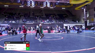 133 lbs Consi Of 4 - Takeo Davis, Gardner-Webb vs Micah Roes, Binghamton