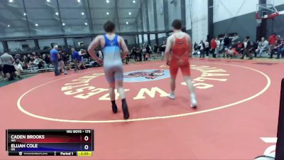 175 lbs Champ. Round 1 - Caden Brooks, WA vs Elijah Cole, OR