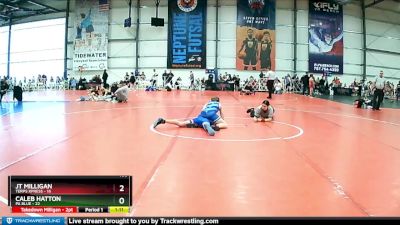 105 lbs Rd# 8- 12:30pm Saturday Final Pool - Caleb Hatton, PA Blue vs JT Milligan, Terps Xpress