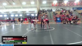 157 lbs Cons. Round 2 - Bryce Parenti, East Stroudsburg vs Kolton Parsons, Fairmont State