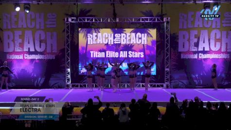 Titan Elite All Stars - Electra [2024 L3 Senior - D2 Day 2] 2024 ACDA Reach the Beach Cheer Grand Nationals