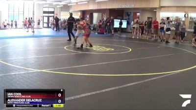 132 lbs Cons. Round 3 - Ian Cool, Viking Wrestling Club vs Alexander Delacruz, NOVA Wrestling Club