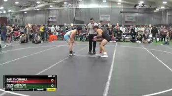 182 lbs Placement Matches (8 Team) - Ivan Carruth, Dakota Hillbillies vs Sam Thornhill, Wyoming Gold