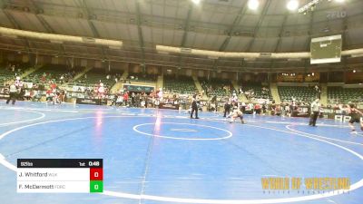 92 lbs Consi Of 16 #2 - Johnny Whitford, Westlake vs Finn McDermott, Force Elite