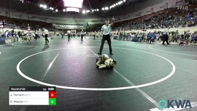 46 lbs Round Of 64 - Jonas Tarrant, Bridge Creek Youth Wrestling vs Greyson Moore, Standfast