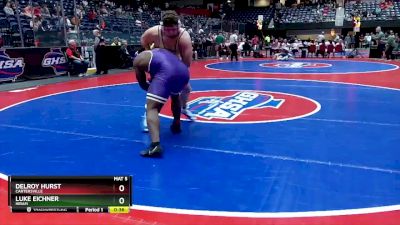 5A-285 lbs Cons. Round 2 - Luke Eichner, Hiram vs Delroy Hurst, Cartersville