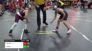 64 lbs Round 4 (6 Team) - Kameron Miller, ARES Black vs Ewan Brown, Missouri Gold